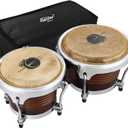 Eastar Bongo Drums 7'' and 8'' for Professional Special Antique Finish, EBO-21