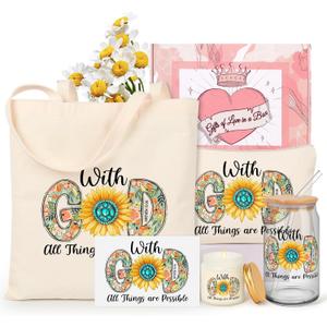 Christian Gifts for Women, Inspirational Birthday Gifts for Women Religious, Spiritual Religious Baptism Gifts, Encourage Gifts for Women Friends Female Sister Wife Girlfriends Coworker Mom Boss Lady