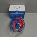 iClever Kids Headphones for School Travel, Safe Volume Limited, HD Mic Stereo Sound Over-Ear Girls Boys Headphones for Kid, FunShare Foldable 3.5mm Wired Kids Headphones for iPad Computer, HS19