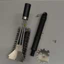 GRILLART Grill Brush and Scraper with Deluxe Handle, Safe Wire Grill Brush BBQ Cleaning Brush Grill Grate Cleaner for Grill/Smoker/Gas/Charcoal Grill Cleaning-Grill Gifts for Men/Dad, BR-8529