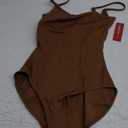Capezio Womens Camisole Leotard W/Adjustable Straps (Large, Skintone 60)