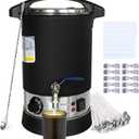 TOAUTO 3 Wax Melter for Candle Making 12Lbs Large Electric Wax Melting Pot with Quick Pour Spout80-212F Temp Control for Bulk Production Candle Soap Business Fast Loading Easy Clean 110V /1100W