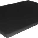 Large Poly Cutting Board, 18x12 Inch Black, 3/4" Thick, BPA Free and Dishwasher Safe