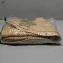 Jute Braided Area Rug, 4 feet Round Jute Braided Rug, Stain Resistan Natural Handmade Circle Boho Area Rug for Entryways, Living Room, Bedroom, Farmhouse Vintage Decor, Reversible Rug