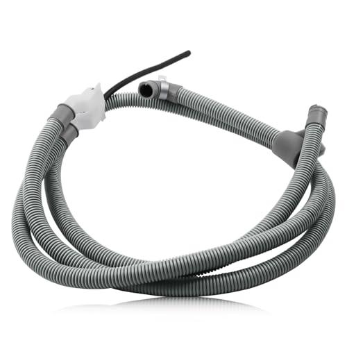 5215ER2002G Washer Drain Hose Assembly Compatible with LG, Kenmore Washing Machine, Replacement Part AP4457291 5215ER2002Q 5215ER2002E 5215ER2002N 5215ER2002S AEM73773301 AH3527325 EA3527325 PS3527325