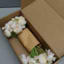 Ling's moment Ranunculus Artificial Flower, Faux Silk Mini Ranunculus Flowers for DIY Bouquet, Bulk Fake Wedding Filler Flowers for Centerpieces Arrangements Bridal Shower Decorations, Pink Shade