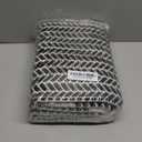 Lahome Boho Kitchen Runner, 2x4.3 Bathroom Runner Rugs Lightweight Entryway Rug Woven Cotton Throw Mat with Tassels, Farmhouse Non Shedding Washable Black Rug Low Pile Runners for Bedroom Doorway