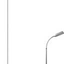 KOZIS Cordless Rechargeable Type-C FlexLamp | 2-in-1 Desk Floor Customizable | 3 Colors Adjustable Gooseneck | Stepless Dimming | Lamp for Piano Craft Bedroom Office Study Reading Camping