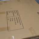 DWANTON Dog Crate Furniture with Cushion, Wooden Kennel Table with Double Doors, Indoor Dog House, Small/Medium/Large/Extra Large Size, 27.2" L, Dark Gray