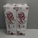 2 x Diet Dr Pepper Soda, 12 fl oz cans, pack of 12