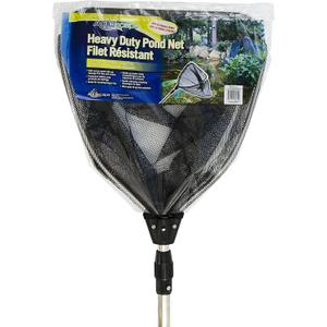 Aquascape Heavy-Duty Pond Net with Extendable Handle, Ideal for Safe Koi and Fish Handling, Durable Fish-Safe Mesh, 36 to 69-Inch Adjustable Length, 98560