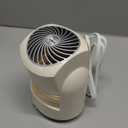 Vornado Flippi V6 Compact Air Circulator Fan, Quiet Portable Travel Fan for Office or Bedroom, Adjustable Head, 2 Speeds, Vintage White 