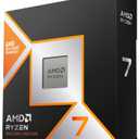 AMD Ryzen 7 9800X3D - Ryzen 7 9000 Series Zen 5 8-Core 5.2 GHz - Socket AM5 120W - AMD Radeon Graphics Desktop Processor - 100-100001084WOF
