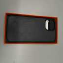 SHIELDON Case for iPhone 15 6.1", Genuine Leather Magnetic Wireless Charging Slim Fit Elegant Non-Slip Shockproof Protective Phone Case Cover with Metal Buttons Compatible with iPhone 15 2023 - Black