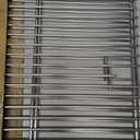 KIKIBRO 17/17.5/19.5 Inch Stainless Steel Cooking Grill Grates, Nexgrill Replacement Parts for Nexgrill 4 Burner 720-0830H, 720-0783E, 720-0783C Kenmore Uniflame, BBQ Grids Grillgrates, 17"D x 26.4"W
