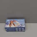 findway Ski Goggles OTG - Over Glasses Snow/Snowboard Goggles for Men, Women & Youth - 100% UV Protection (A1-white Silver Vlt 10%)