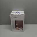 LALISU Candle Warmer Lamp, Stepless Dimming Candle Warmer Lamp with Timer & Dimmer Height Adjustable Compatible with Jars Scented Wax for Home Decor (Metal Base-Black)