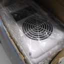 Portable Mini Fridge, 50W Monocrystalline Solar Panel DC18V Solar Powered Car Refrigerator, Fast Cooling Compact Freezer with Battery Box Connector Cable for Camping Outdoor