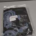 Bike Bicycle Cover Waterproof Dustproof- 190T Bike Cover for 1 or 2 Bikes, Indoor and Outdoor Use, Bike Cover Rain Sun UV Wind Snow Proof Resistant (Black)