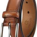 CHAOREN Mens Belts Leather Gift for Men - Ideal Match for Mens Dress Shoes | Crack-resistant, Reinforced Stitched Edges, Resin Edge Finish, Rust-resistant Buckle