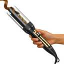 ZAVAREA Automatic Rotating Curling Iron for Long Hair - 1 Inch Curling Wand for Beach Waves & Loose Curls, Easy Hair Curler for Beginners, Anti-Scald & Frizz-Free, Dual Voltage for Travel