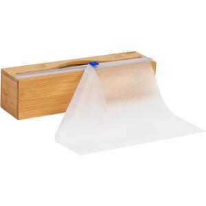 Mind Reader E-Z Board Disposable Cutting Board Box Set, 20 sq ft, Refillable, Reusable, Recyclable, Plastic, Clear