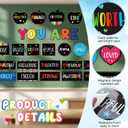 Magnetic Affirmation Station Bulletin Board Set for Classroom, 3.15 x 6.69 inches