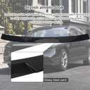 Rear Window Top Roof Spoiler Compatible with 2026 2025 2024 2023 Honda Accord Rear Spoiler Rear Window Spoiler for 11th Gen Accord(Carbon Fiber)