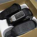 Under Desk Elliptical Machine, Electric Leg Exerciser as Seen on Tv for Seniors, Quiet Portable Seated Pedal Exerciser with Remote Control, 12 Speeds, Auto & HR Mode for Home Office