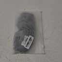 Sivio Weighted Eye Mask for Sleeping, Cooling & Cozy Reversible Blackout Sleep Mask for Women & Men, Microwave Freezable Heavy Blindfold for Migraine, Travel, Meditation, 0.55lbs, Grey