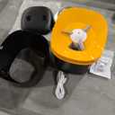 Automatic Cat Feeder - 2L Cat Food Dispenser, Timed Auto Pet Feeder with 180-day Battery Life, 1-6 Meals Per Day, 1-16 Portion, Desiccant Bag Keeps Dry Food Fresh, Also for Small Dogs (Black)