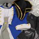 Dress Up America Colonial Patriot Costume With Hat And Wig, Medium (8-10)