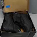 NORTIV Men's Waterproof Winter Snow Boots Insulated Fur Liner Lightweight Outdoor Tall Boots, Size 10 