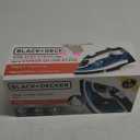 BLACK+DECKER ICR19XS One Step Steam Cord Reel Iron, Blue