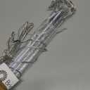 Brightown Christmas Lights Outdoor, 16 Inch 10 Tube Meteor Shower Lights Outdoor, 360 LED Icicle Light,Hanging Falling Rain Light for Tree Outside Holiday Xmas Decoration,White