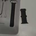 Apple Watch Band - Ocean Band (49mm) - Black with Black Titanium Finish - Regular