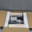 Seealle Beige Lamps for Bedrooms Set of 2 - Touch Control Bedside Lamp with USB C+A, 3 Way Dimmable Nightstand Lamps with USB Port, Table Lamp for Living Room(Beige Shade and Black Base)