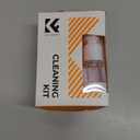 K&F CONCEPT 10-in-1 Camera Lens Cleaning Kit for DSLR Camera Lens Filter Cell Phones with Advanced Silicone Air Blower*1+Short Nozzle*1+Long Nozzle*1+Cleaning Cloth*6+Cleaning Pen*1+15ML Cleaner*1