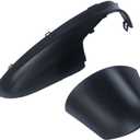 Peintu Passenger Side Mirror Lower Cover Trim Right Side Rearview Mirror Housing and Base Compatible with Mazda CX-5 2015 2016 With light version,CX-3 2016 2017 2018 2019