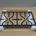 WB31X27151 Stove Grate Replacement Parts for GE Stove Parts 19.5 x 10'' WB31X24736 Burner Side Grate General Electric Gas Range Parts Stove Surface Burner Grate GE Gas Cooktop Cast Iron Rack 1 Pack