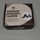 Espresso Tamper 58mm  Fits E61 Portafilter  Compatible With Rocket, Gaggia Classic, Rancilio Silvia, ECM, Profitec, La Marzocco  Spring Loaded Calibrated Self Leveling Coffee Tamper Tool