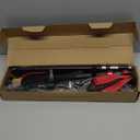 GPTCAMP Walking Sticks,Trekking Poles Collapsible Hiking Poles,Lightweight Folding Travel Walking Pole for Men Women,2pc Adjustable Hiking Stick with EVA Foam Grips for Backpacking (Red)