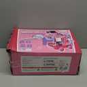 Liberry Doctor Kit for Toddlers Ages 2 3 4 5, Pretend Kids Doctor Playset with Cart, Costume and Stethoscope, Role Play Medical Toys Birthday Gift for Girls Boys (Pink)