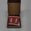 12 Pcs Football Popcorn Boxes Paper Football Party Popcorn Buckets Football Game Day Supplies for Football Themed Birthday Party Taligate Party Favors