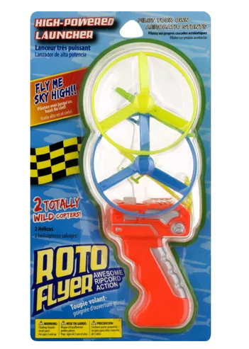 Roto Flyer High Powered Ripcord Helicopter 2 Packs