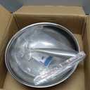 Titanium Hammered Pan Pro with Lid, Durable Scratch-Resistant Titanium Frying Pans for Cooking Non Stick, Even Heating for Cooking, Nutritious Pan for Cooking (10.23IN)