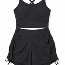 Herseas Women Sports 2 piece suit SMALL