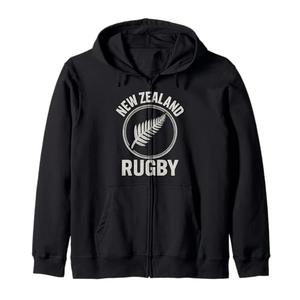 New Zealand Rugby Zip Hoodie, XL