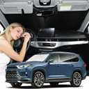 Windshield Sunshade for Toyota Grand Highlander 2024-2026 Sun Shade Windshield 4 Layers Blocks UV Rays Custom Fit Grand Highlander Car Window Shade Windshield Keep Cool Car Accessories