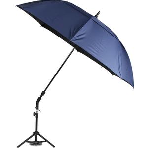 HVAC Umbrella With Magnetic Base Kit,Can Stay Cool and Dry when Doing Outdoor Repair Work, Magnetic Umbrella HVAC Tool for Outside Work(60" Width, Blue)